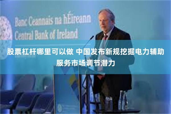 股票杠杆哪里可以做 中国发布新规挖掘电力辅助服务市场调节潜力