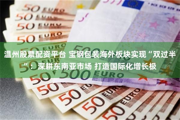 温州股票配资平台 宝钢包装海外板块实现“双过半”：深耕东南亚市场 打造国际化增长极