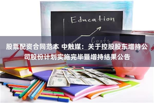 股票配资合同范本 中触媒：关于控股股东增持公司股份计划实施完毕暨增持结果公告